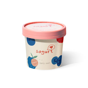 
                  
                    Load image into Gallery viewer, Sogurt Berry Swirl Ice Cream Minicup (120ml) - Yumz
                  
                