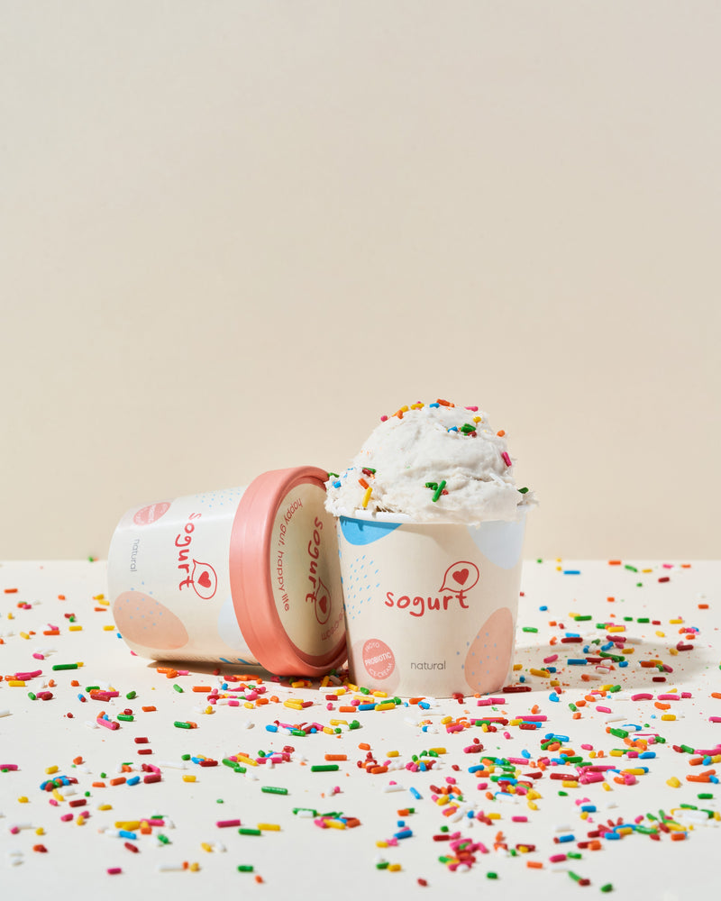 
                  
                    Load image into Gallery viewer, Natural Frozen Yogurt Ice Cream (Pint)
                  
                