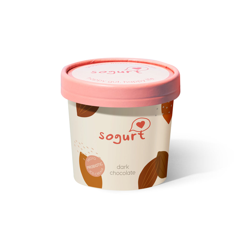 Sogurt Dark Chocolate Ice Cream Minicup - 120ml