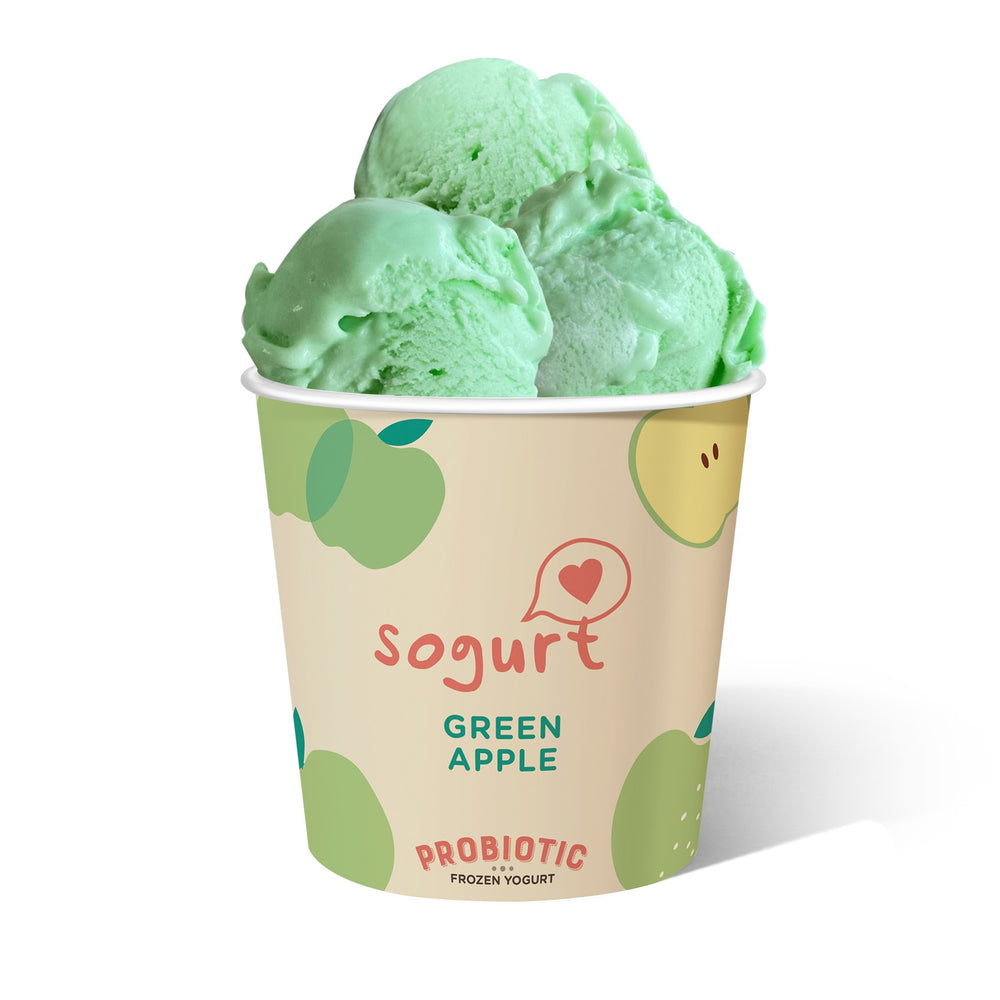 Sogurt Green Apple Ice Cream Pint - 473ml