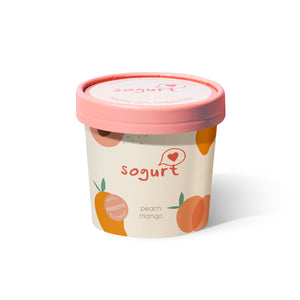 
                  
                    Load image into Gallery viewer, Sogurt Peach Mango Ice Cream Pint 437ml
                  
                